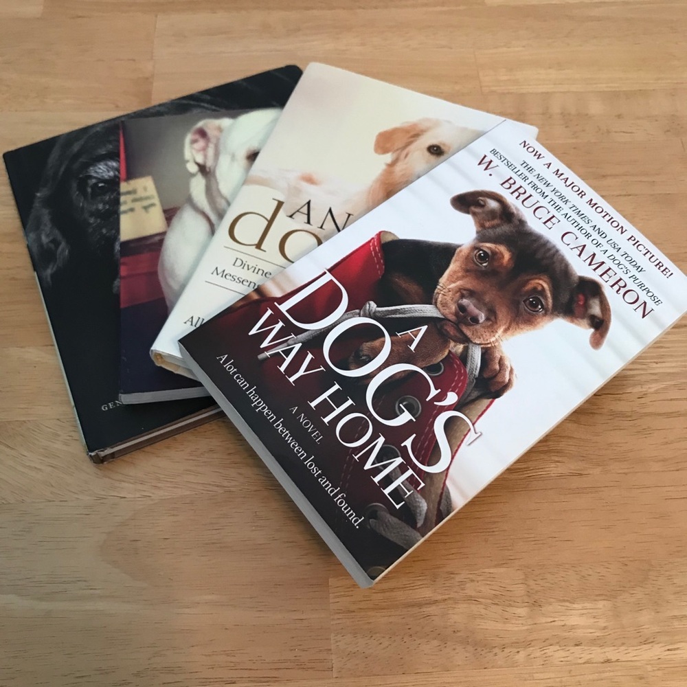 Dog Book Bundle Lot of 4 Books for the Dog Lover